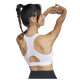 Adidas Γυναικείο μπουστάκι Powerreact Medium-Support Zip Bra